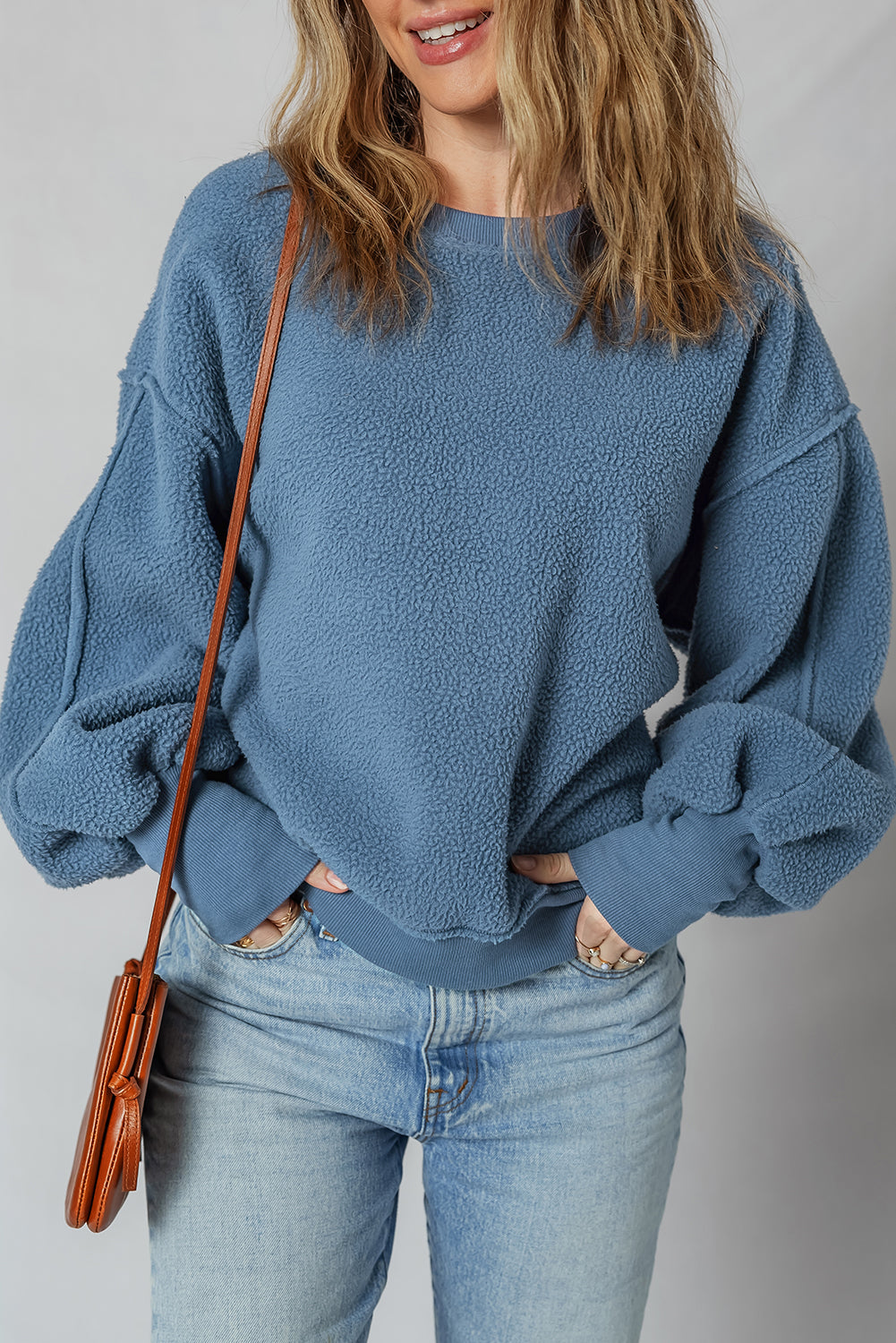 YUTHENTIC ♥ Ruffle Point Feminine Hooded Jumper Sweatshirts & Hoodies | Threaded Pear
