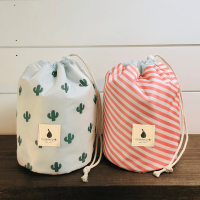 Portable Cosmetic Bags - Threaded Pear