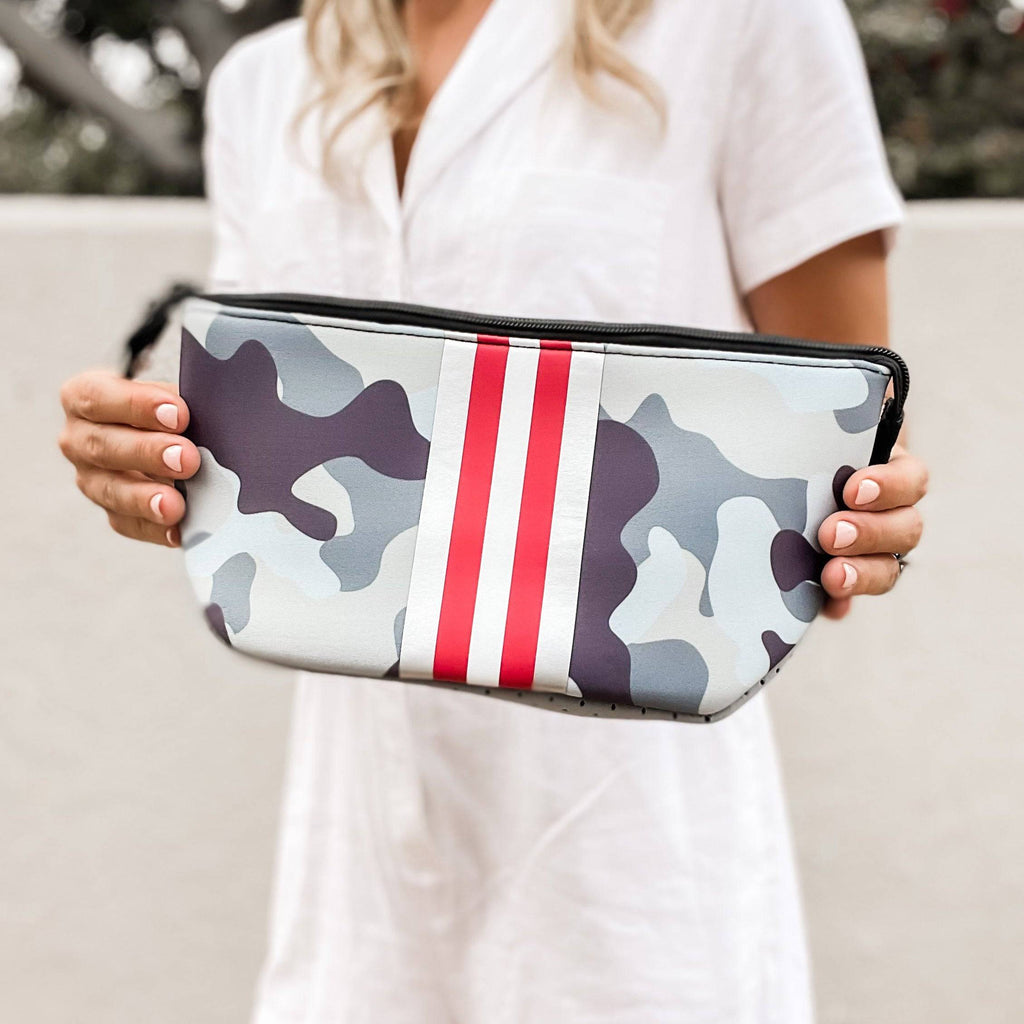 Large Neoprene Makeup Bag – Flawless Boutique MS