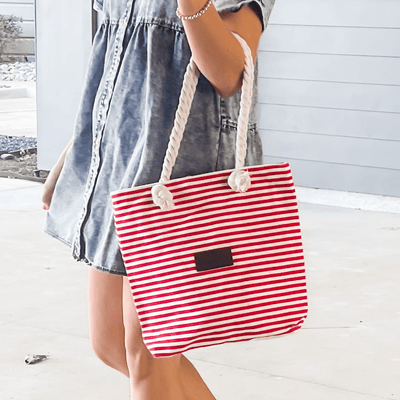 Presley Fray Canvas Tote | The Threaded Pear | Bags & Handbags |  Boutiques